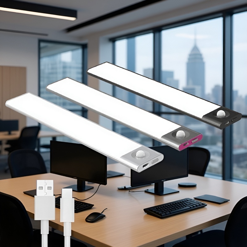 Wireless charging magnetic sensor light