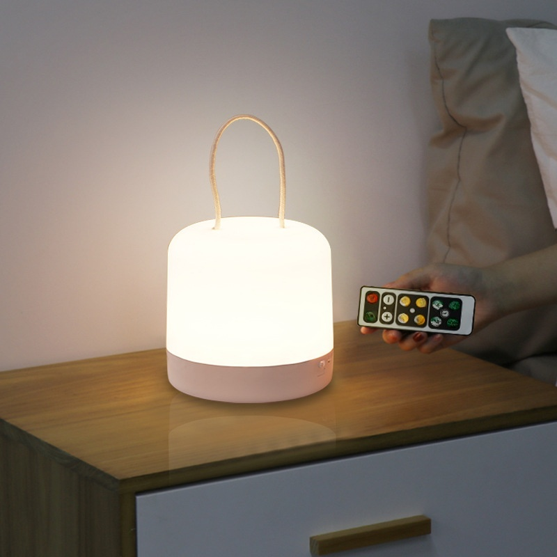 Touch-sensitive dual-tone ambient light
