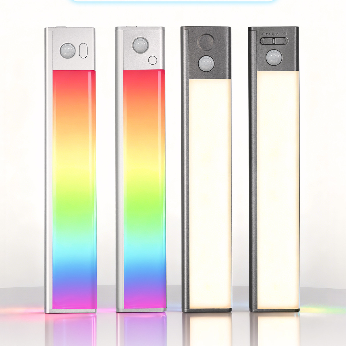 Wireless charging magnetic sensor light