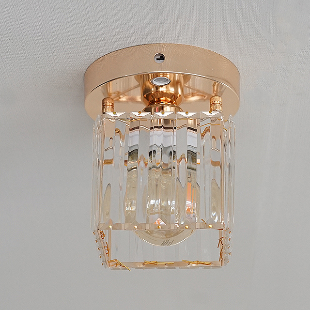 Crystal chandelier entryway set