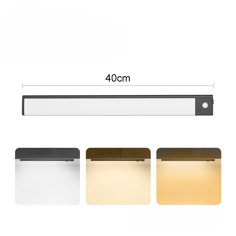 Wireless charging magnetic sensor light