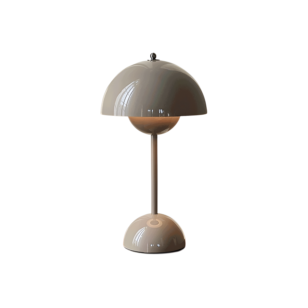 Flower bud mushroom table lamp