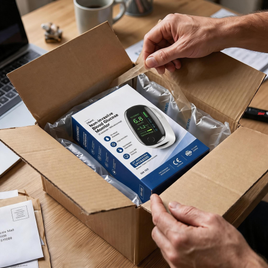 2026 Non-Invasive 5-Second Real-Time Metabolic Tracking Device – 99% Accuracy