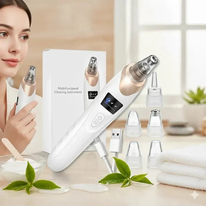 Rechargeable facial pore cleansing device