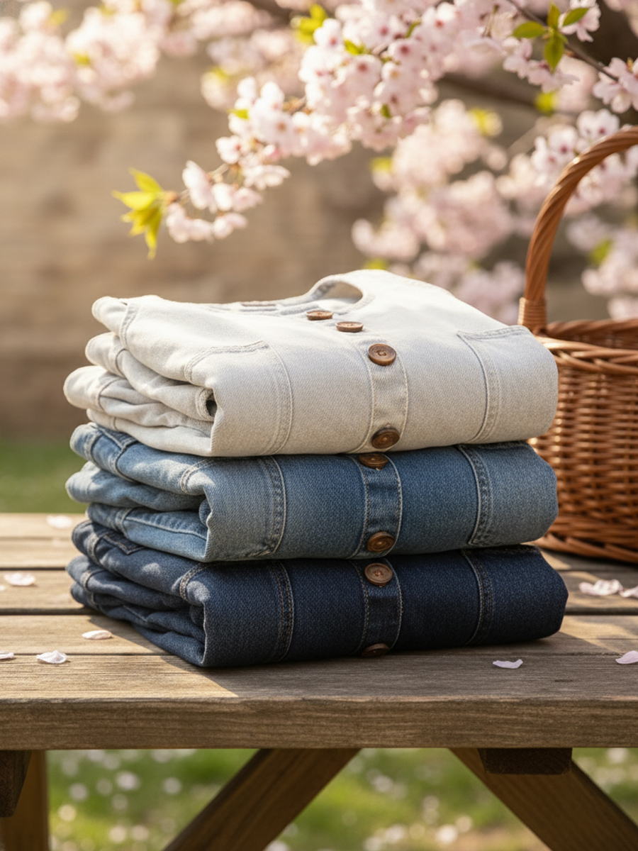 CLEARANCE SALEš„ Women's Casual Cotton Vest and Denim Jumpsuit