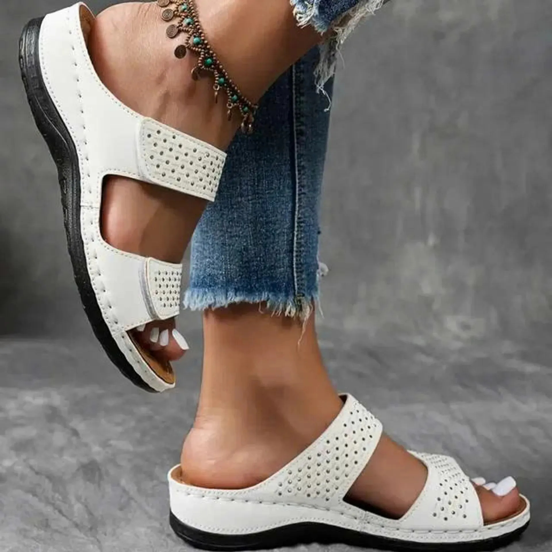 🔥LAST CHANCE DEAL – 70% OFF🔥 | LIGHTWEIGHT WEDGE SANDALS WITH SOFT CUSHIONING AND ARCH SUPPORT FOR WOMEN!