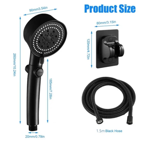 🔥🔥Multi-functional High Pressure Shower Head