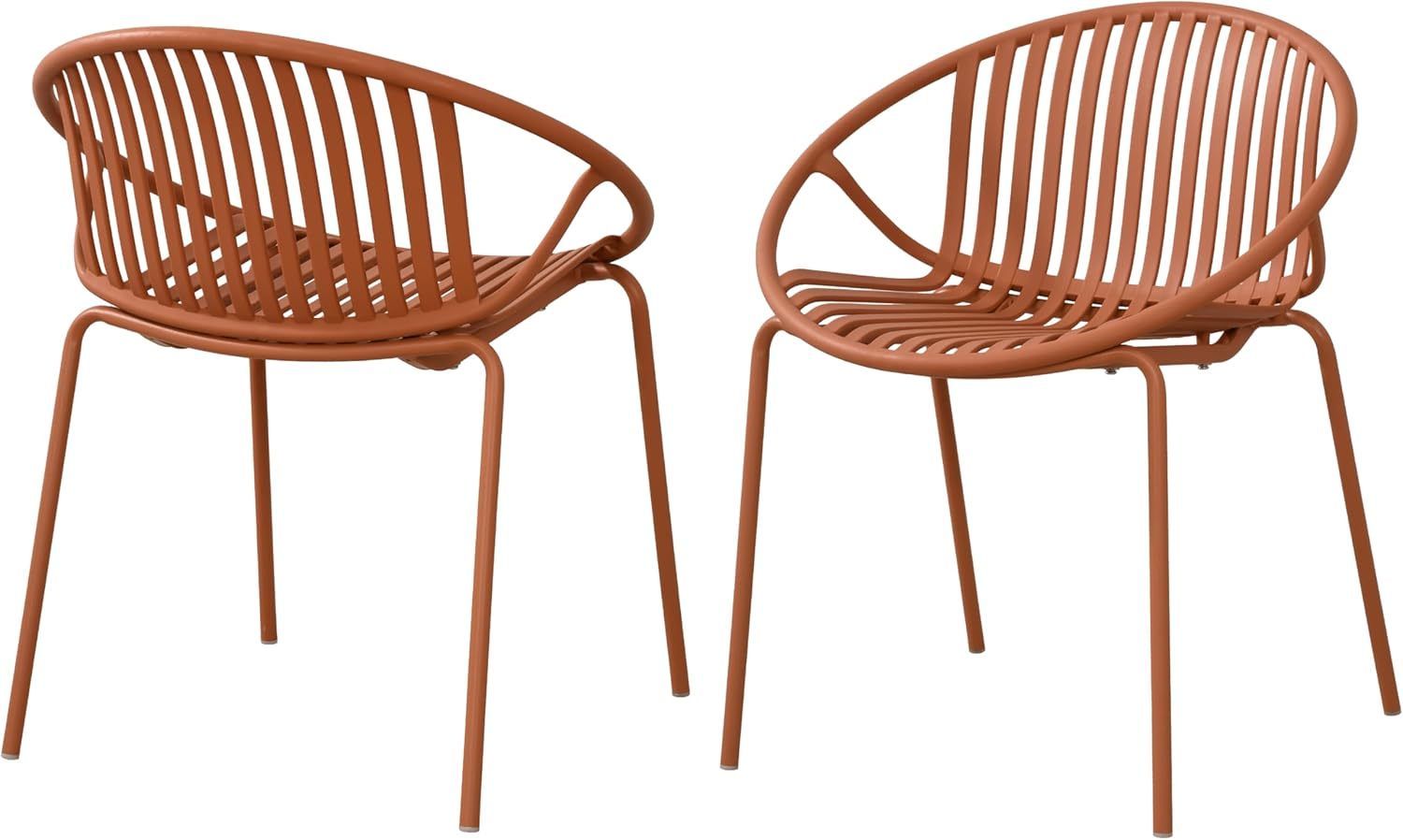 Patio Outdoor Dining Chairs set of 2
