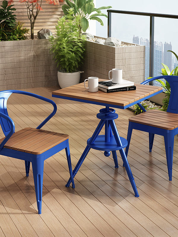 Outdoor Small Table and Chair Set of 3