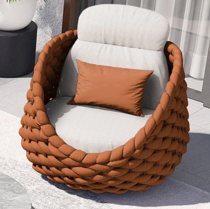 4-Person Outdoor Sofa Set with Arm Chairs