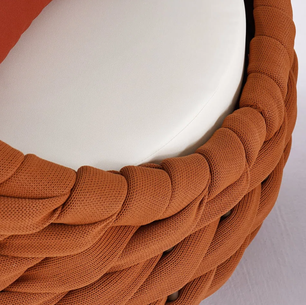 4-Person Outdoor Sofa Set with Arm Chairs