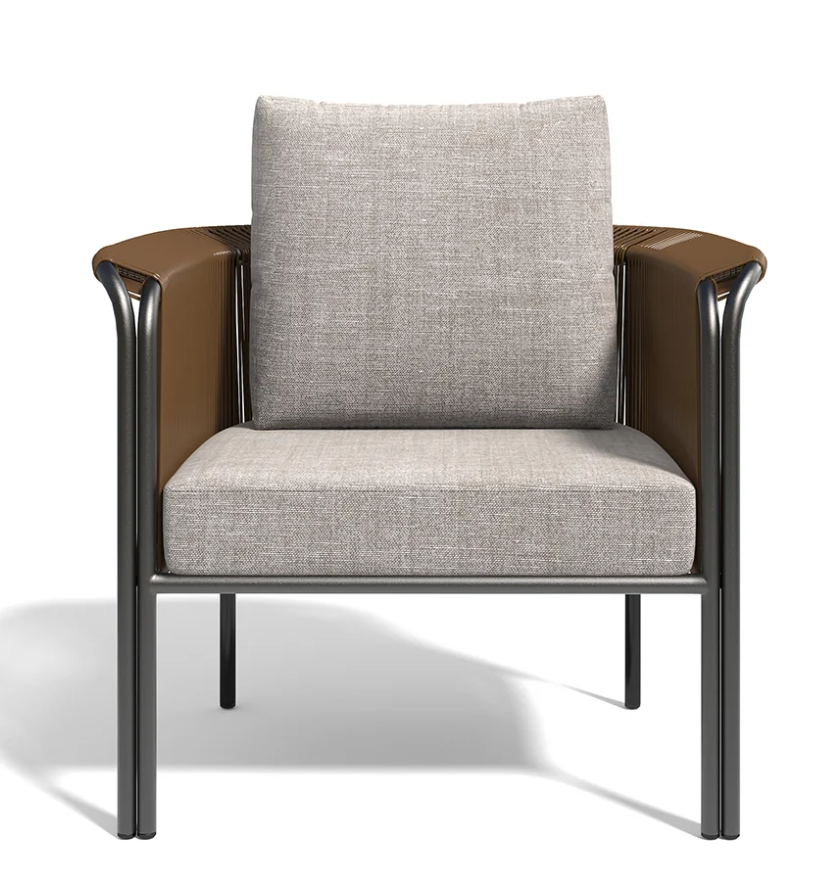 3 Pieces Rattan Outdoor Sofa Set