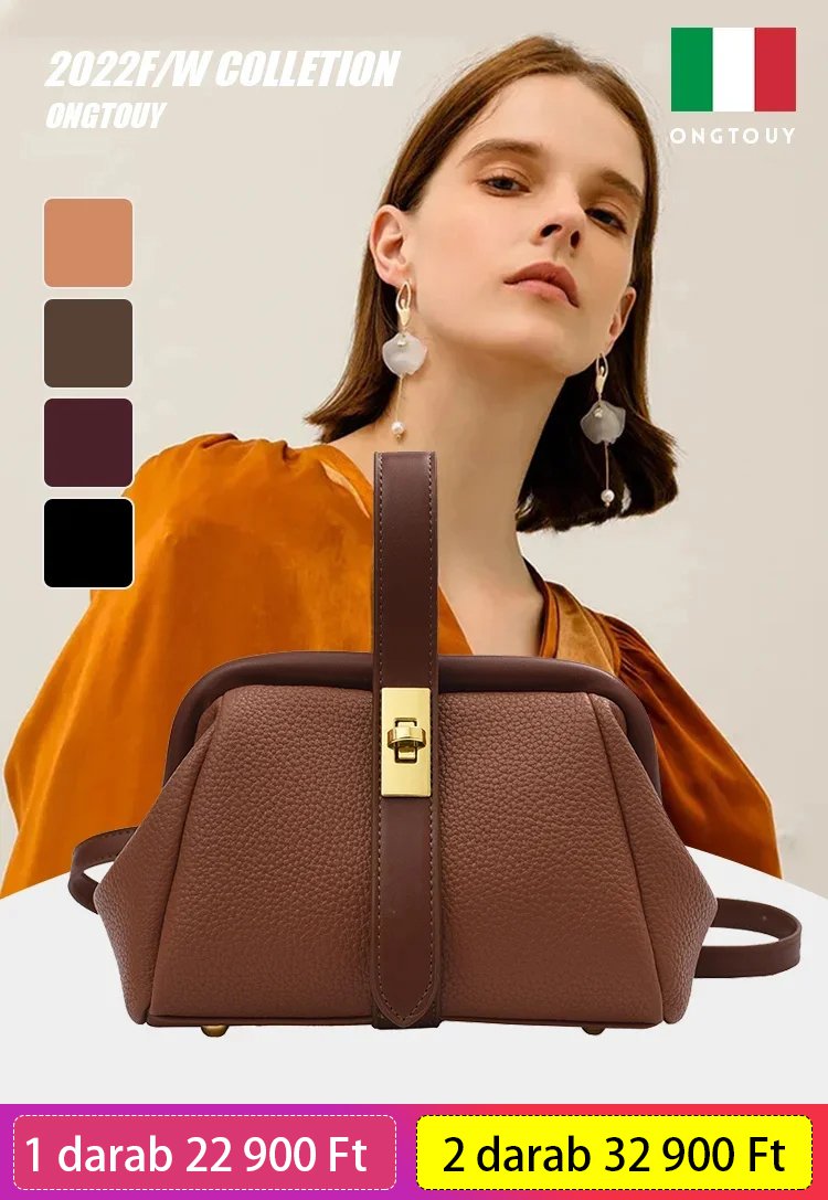 Milánó divat előnyös kézitáska nőknek