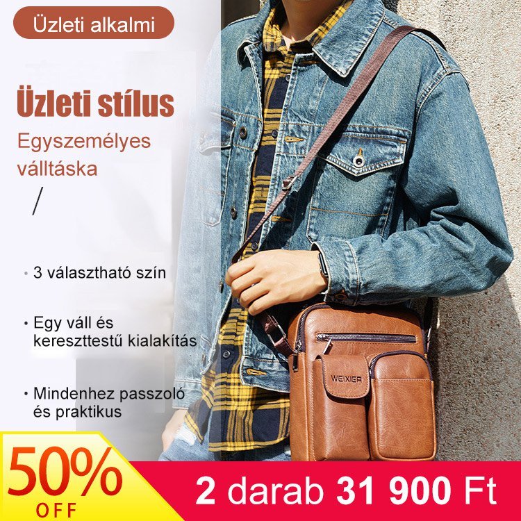 Férfi többfunkciós stúdiótáska