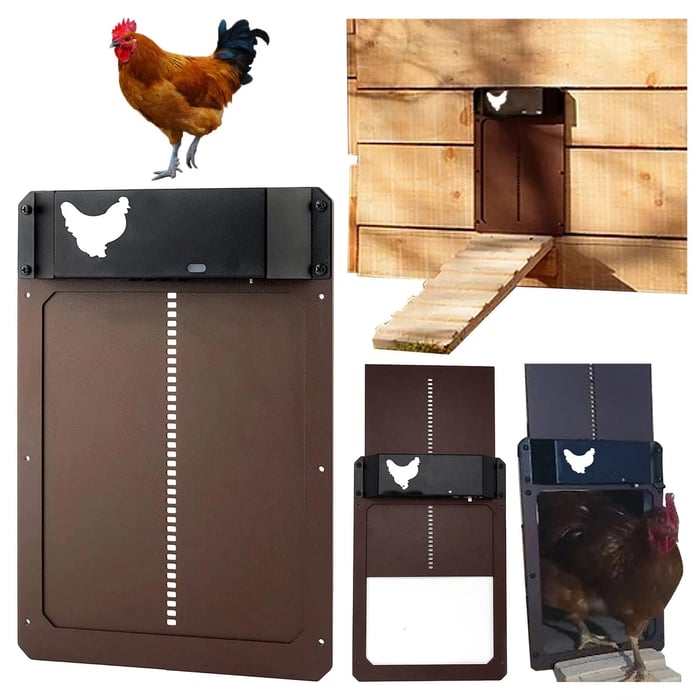 (🎉Flash Sale🎉)-Automatic Chicken Coop Door