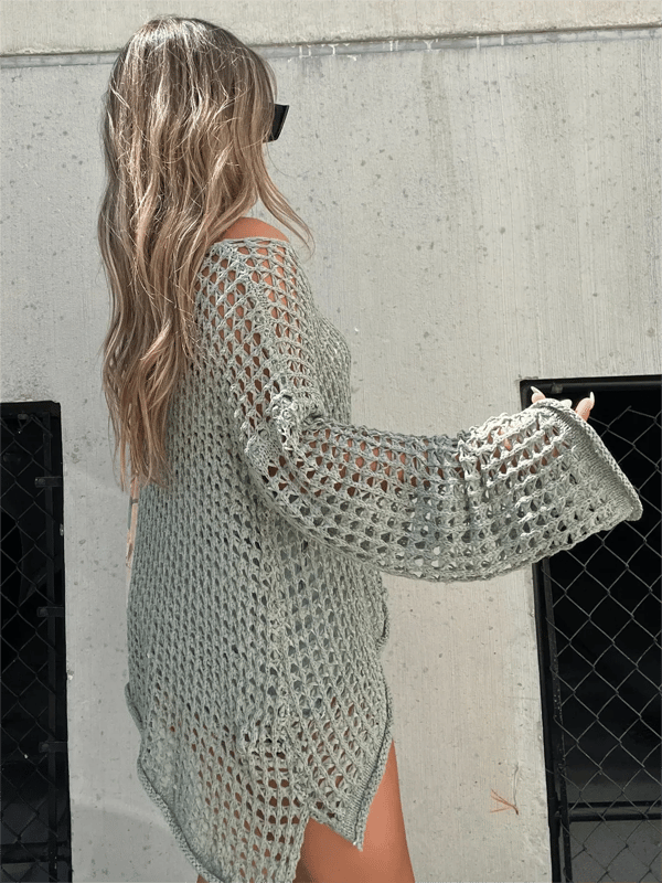 Women's Crochet Hollow Out Cover Up