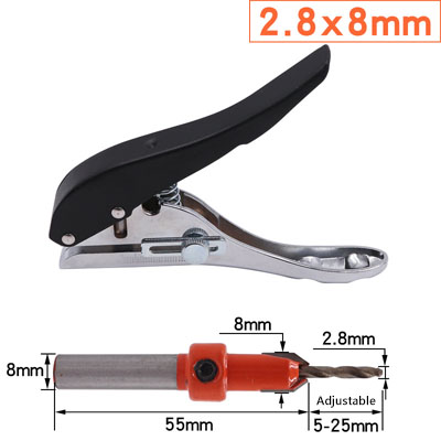 Peremcsík lyukasztó fogó