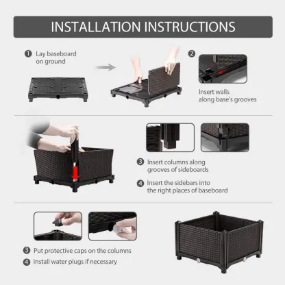 DIY emelt kerti ágy