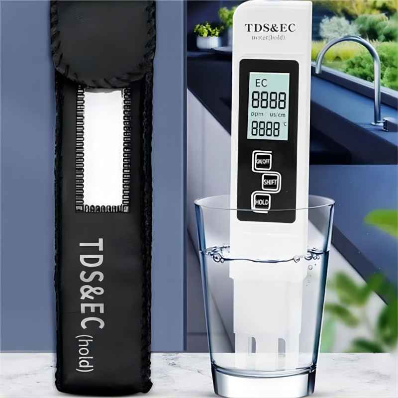 Digitális vízminőség-mérő TDS (érzékeli a csapvizet, úszómedencéket, tengervizet, csatornákat