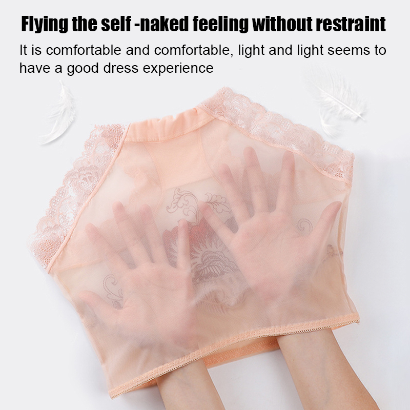 🔥Fizess 1 kapsz 5(5csomag)🔥Magas derekú prémium csipkés hímzett bugyi