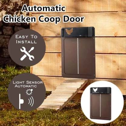 (🎉Flash Sale🎉)-Automatic Chicken Coop Door