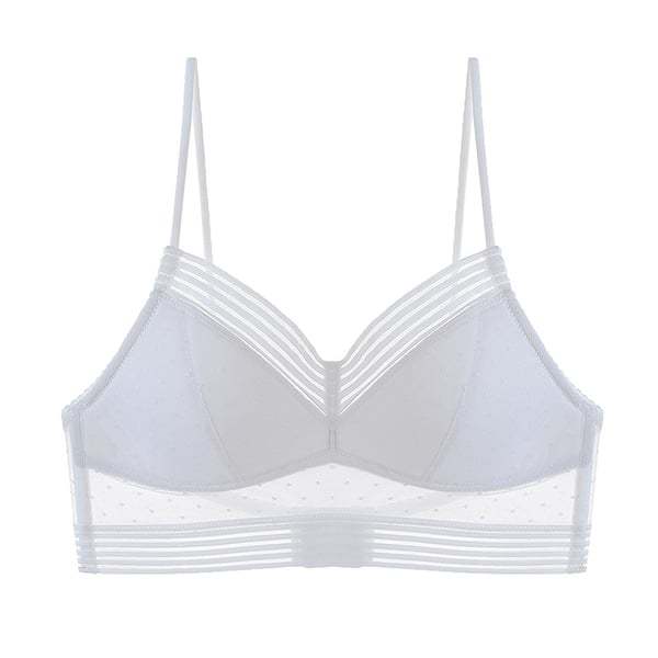 Alacsony hátú vezeték nélküli emelő csipke melltartó