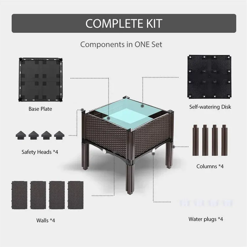 DIY emelt kerti ágy