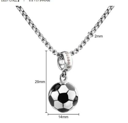 ⚽Futball nyaklánc testreszabható szöveggel