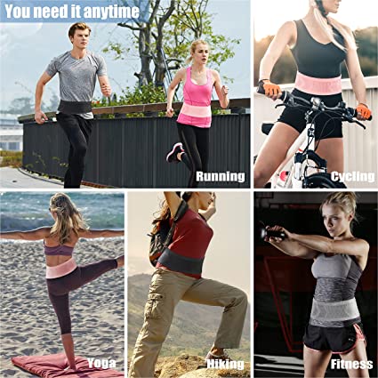 Többfunkciós kötött, lélegző, rejtett deréktáska