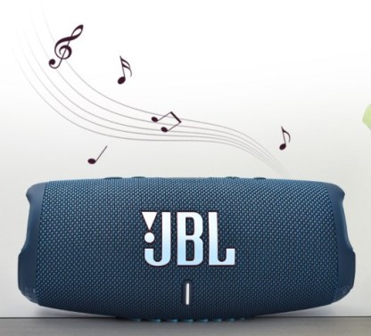 JBL Charge 5 Hordozható Vízálló Vezeték nélküli Bluetooth Hangszóró Csomag a divvi!-vel