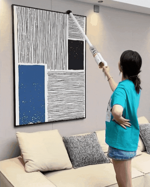 (Se puede limpiar con alfombras) Aspiradora de mano súper alemana 3 en 1 con garantía mundial de 2 años