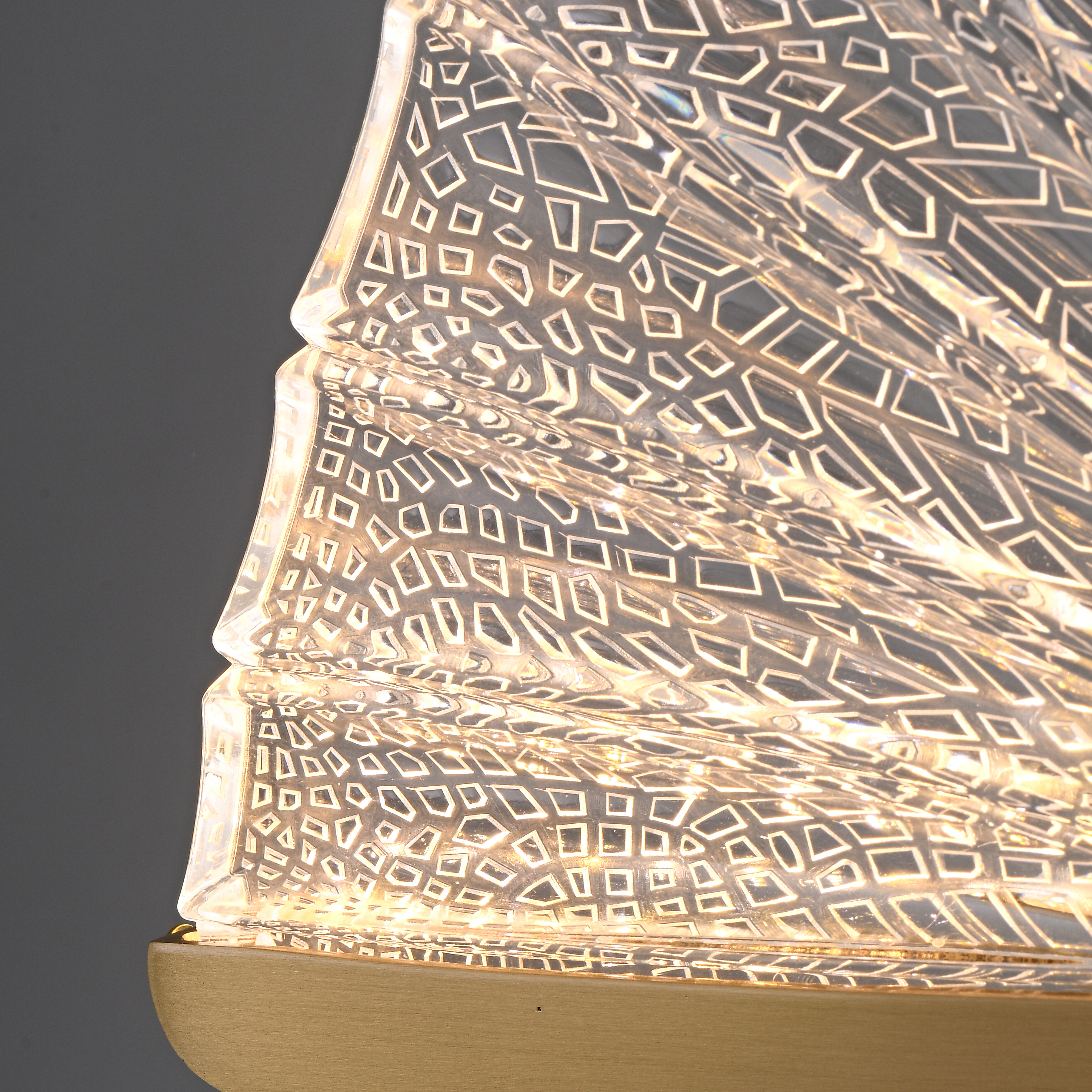 Acrylic butterfly LED pendant light