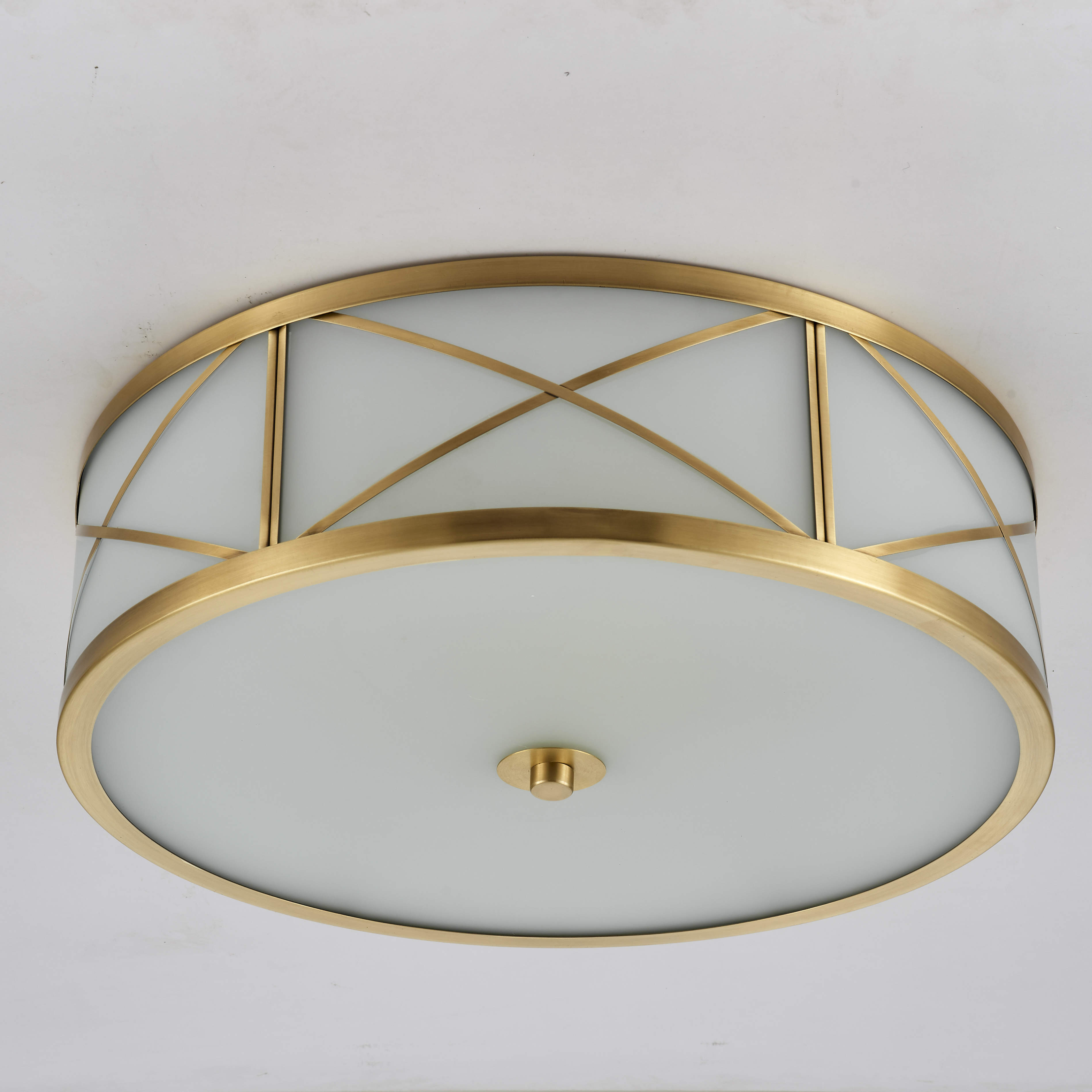 Brass ceiling lamp