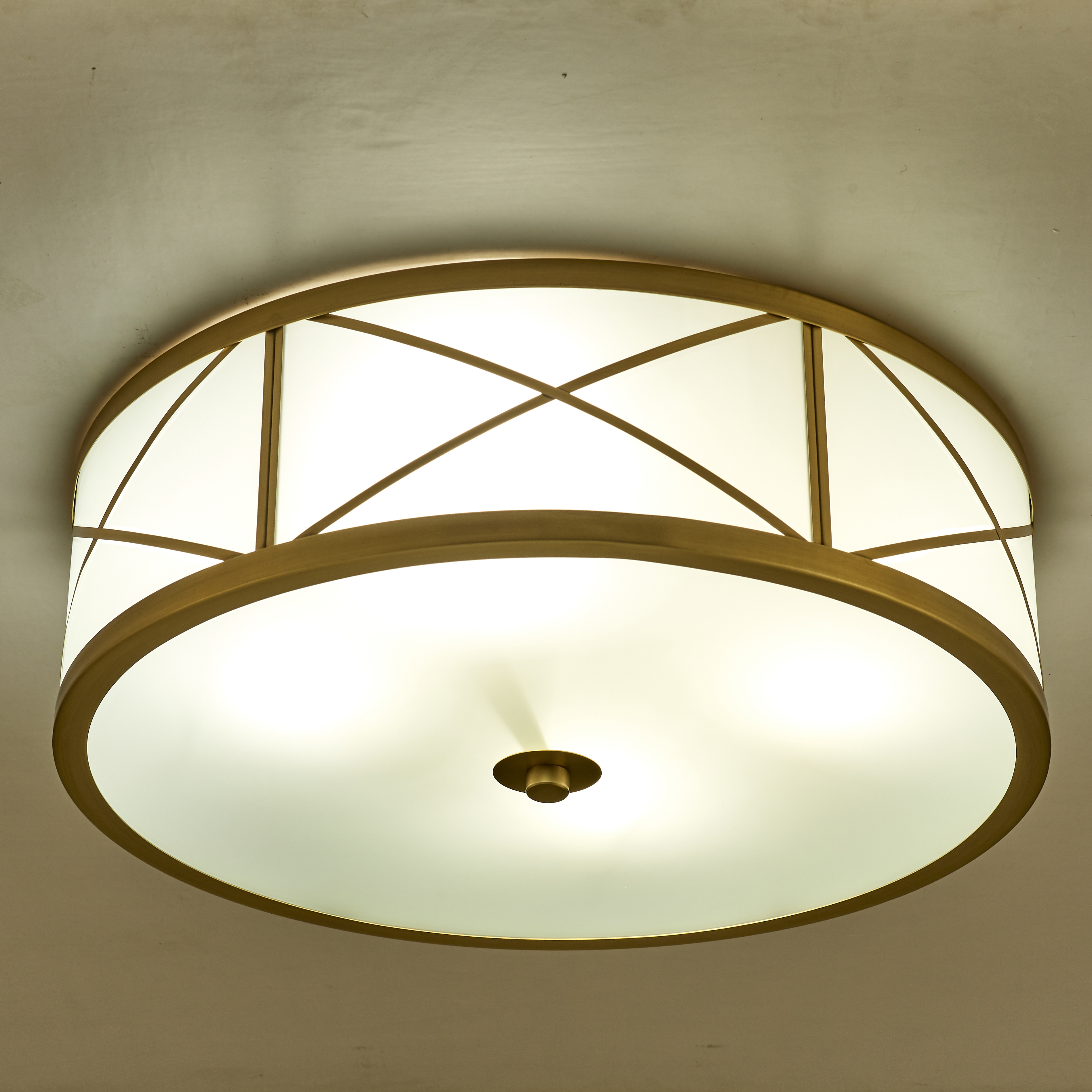 Brass ceiling lamp