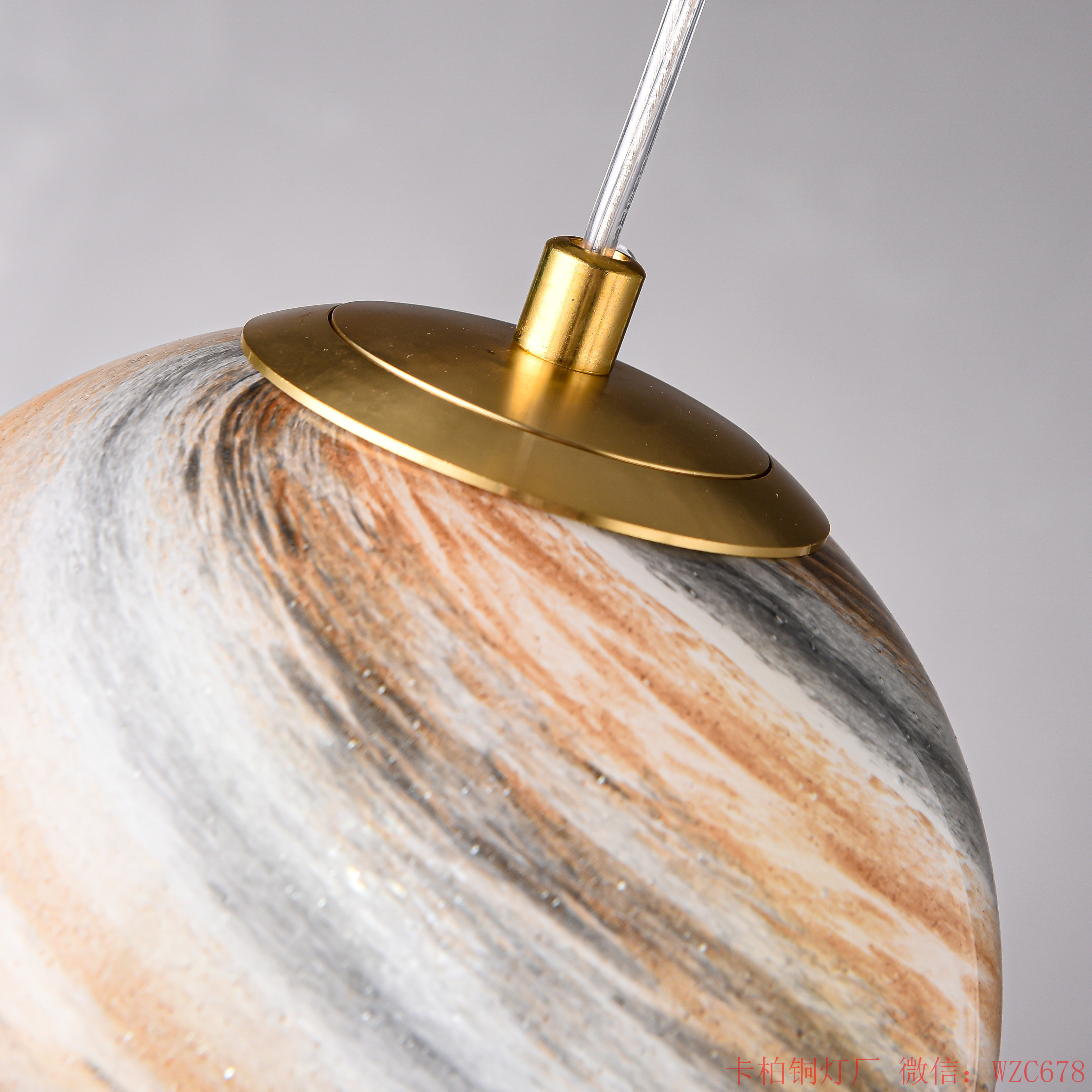 Planet ball LED pendant light