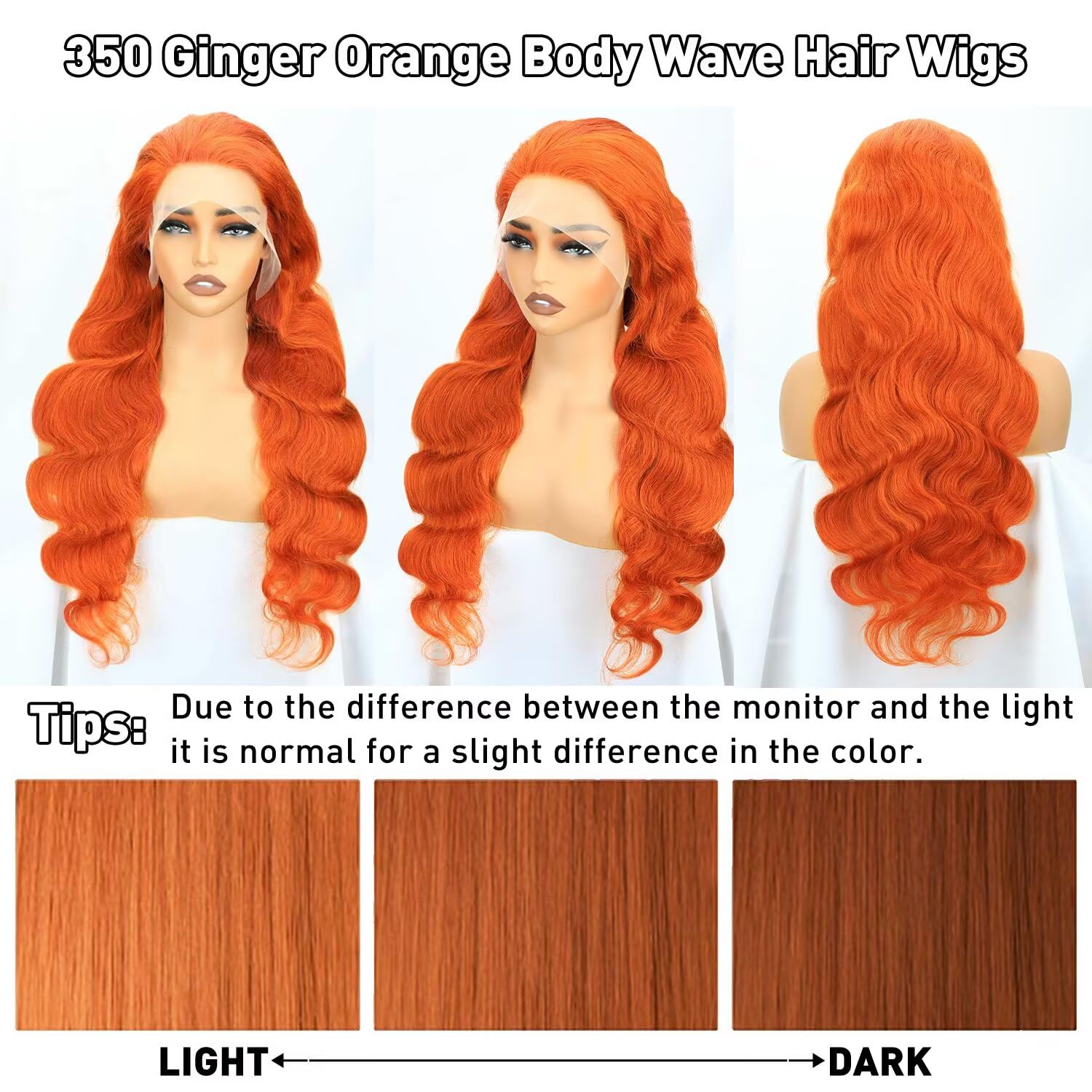 [30 inch only $124]DROSUUD 30 Inch Ginger Lace Front Wigs Human Hair 13x6 Body Wave Wig Orange Ginger Wig Human Hair #350 Body Wave Hd Lace Front Wigs for Women 180% Density Body Wave Frontal Wigs#Summmervibes
