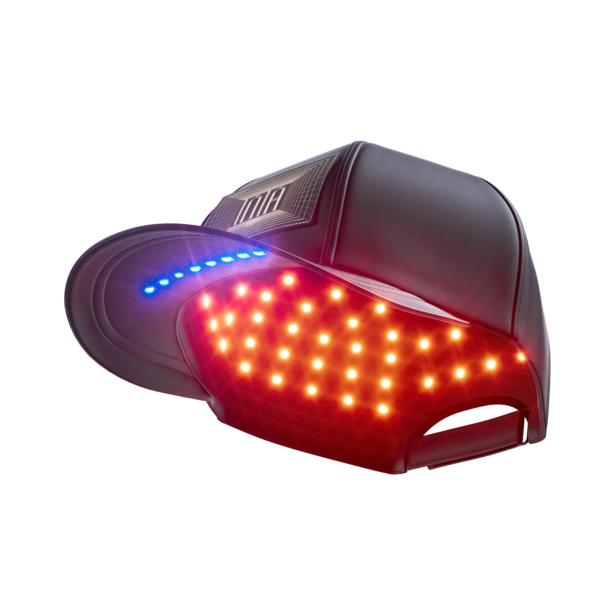 Gorro láser para el crecimiento del cabello INIA REGEN: ayuda a reducir la caída del cabello y favorece un cabello más grueso | 398 láseres y LED: terapia de luz roja para todo el cuero cabelludo, cuidado del cuero cabelludo con luz azul, inalámbrico y po