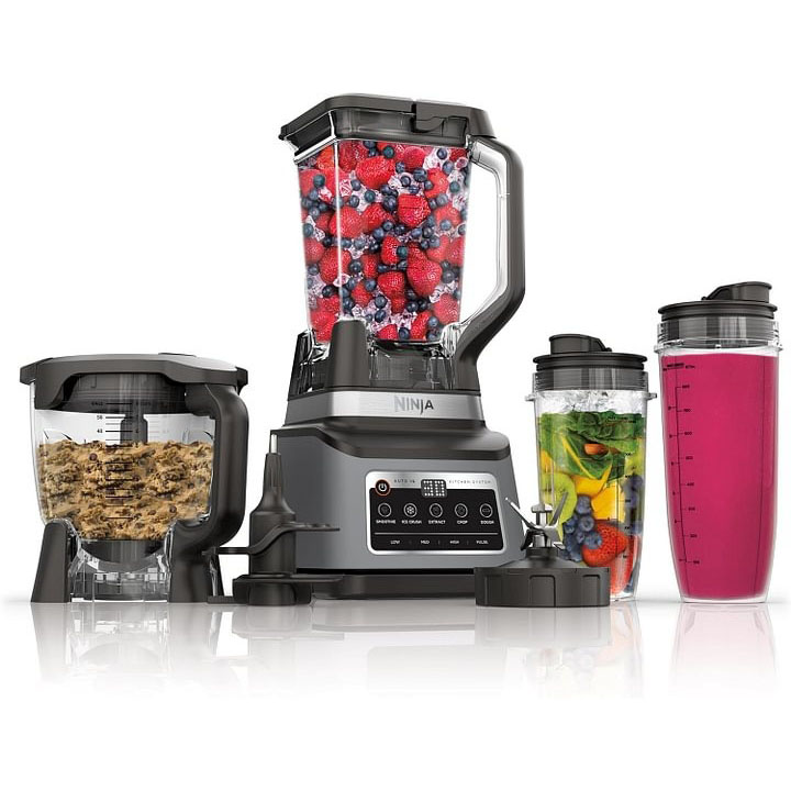 Ninja - Sistema de Cocina 3 en 1, Set Licuadora con 5 programas | BN801