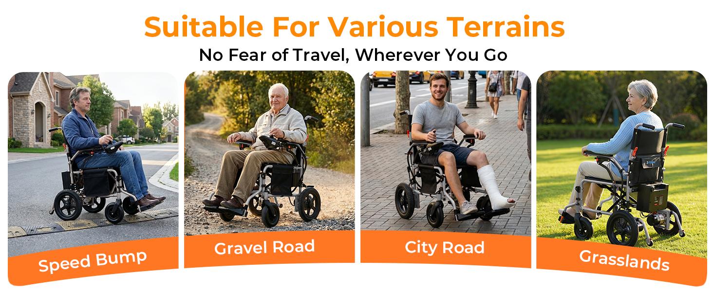 【Zygenair】 Electric Wheelchair for Adults Lightweight Foldable Power Wheelchair with 500W Dual Motors 15 Miles Range All Terrain Wheels 330 lbs Capacity Enhanced Safety Features Durable Shock Absorbing Posture Aid