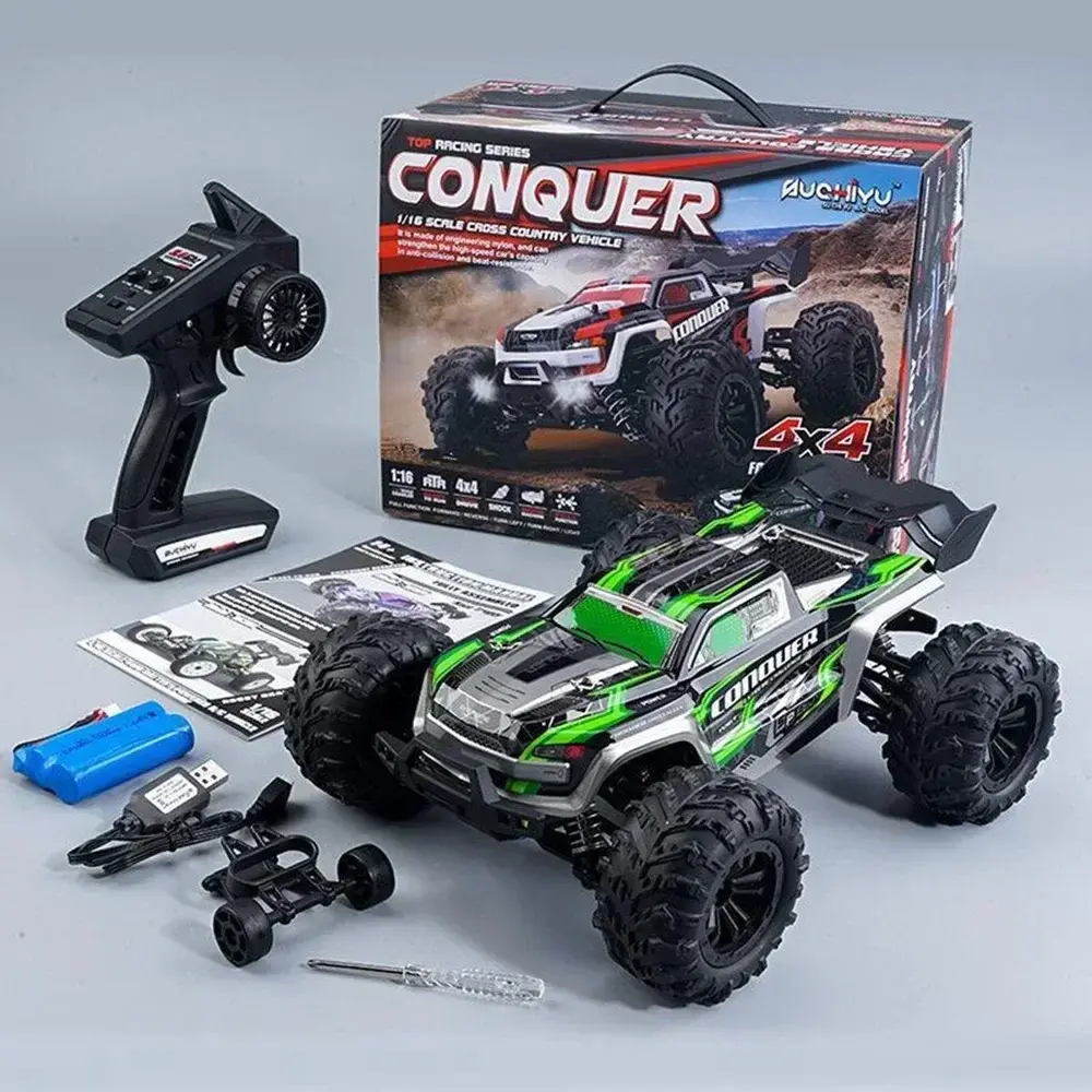 Camión todoterreno RC escala 1:16, 50 km/h: perfecto para niños