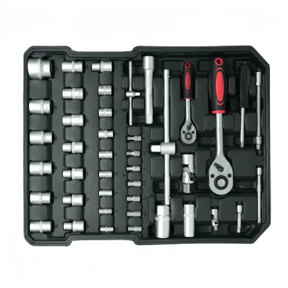 Caja de herramientas de mano de metal de gran capacidad con 899 piezas: el kit de reparación definitivo