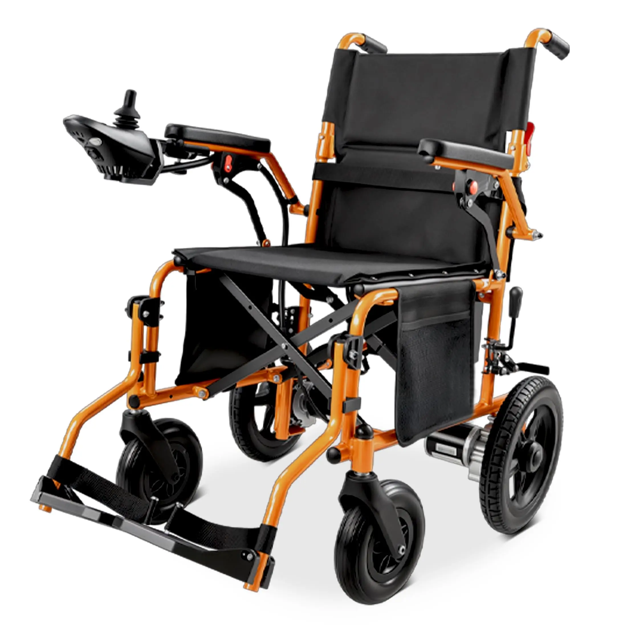 Silla de ruedas eléctrica Zygenair: ligera y plegable.