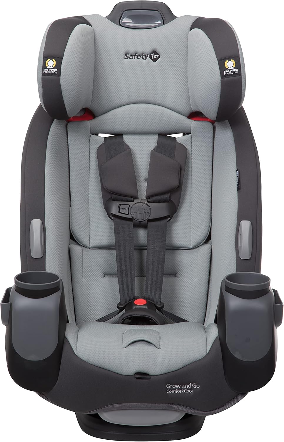 Safety1st Autoasiento Grow and Go 3 etapas, Harvest Moon, convertible, protección de impacto lateral, arnés de 5 puntos, tela lavable a máquina, apta para secadora con sistema latch y 2 portavasos.