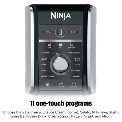 Heladera Ninja® CREAMi® XL Deluxe 11 en 1