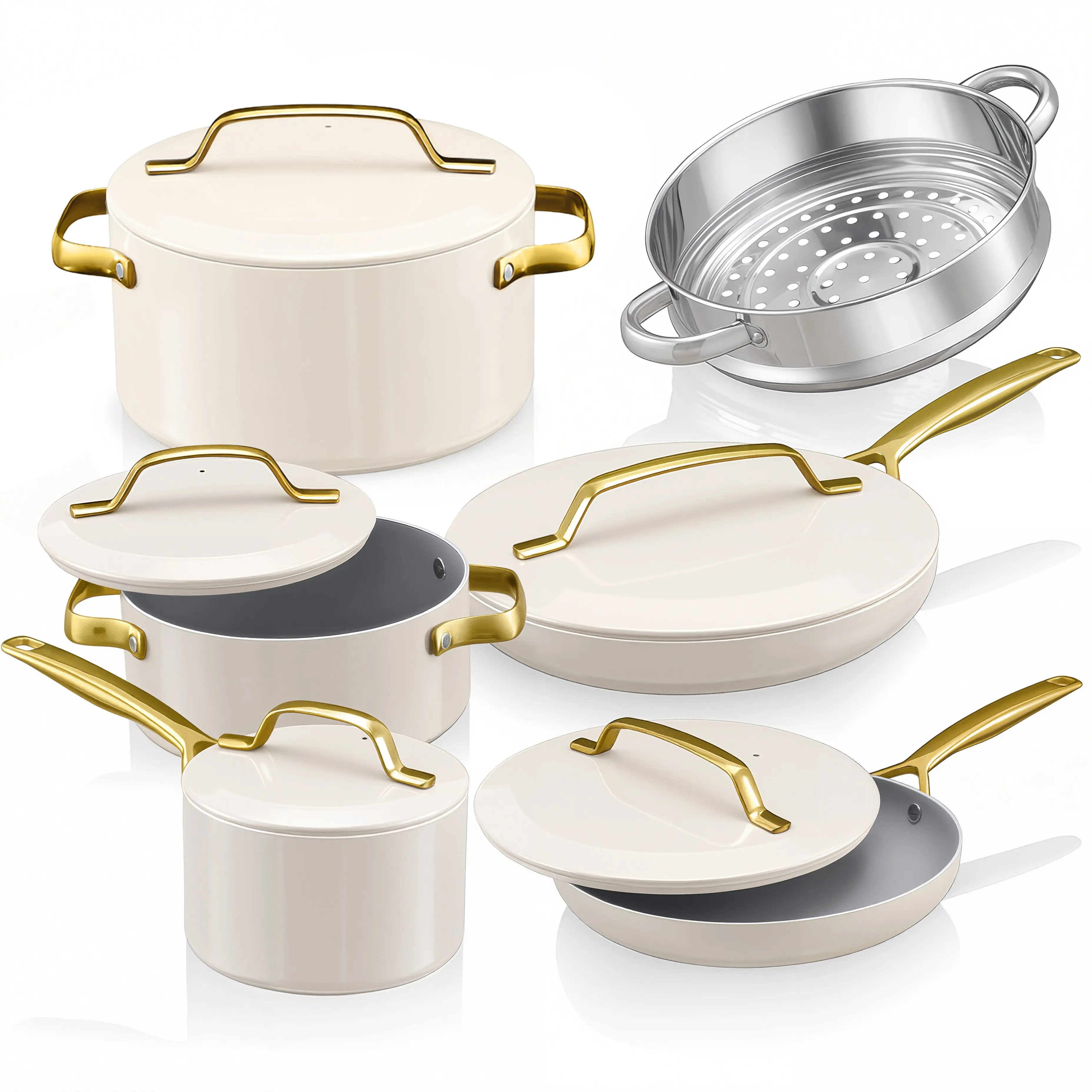 Juego de utensilios de cocina de 11 piezas Gotham Steel Modern Collection