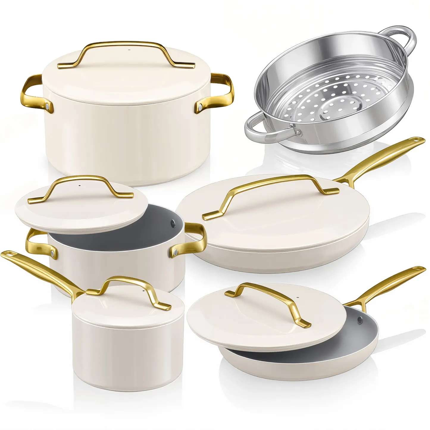 Juego de utensilios de cocina de 11 piezas Gotham Steel Modern Collection