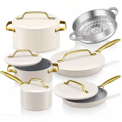 Juego de utensilios de cocina de 11 piezas Gotham Steel Modern Collection