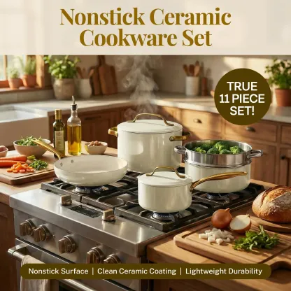 Juego de utensilios de cocina de 11 piezas Gotham Steel Modern Collection
