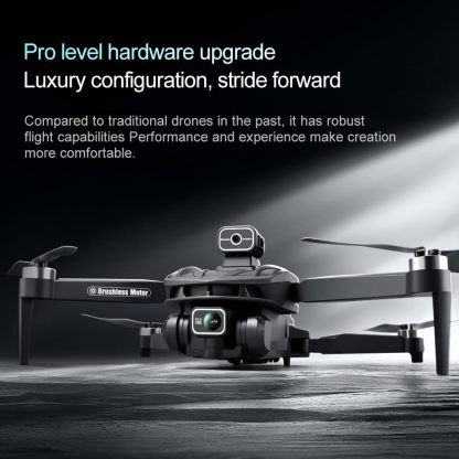 Dron CVCBSER para adultos con cámara de 1080p, control mediante pantalla LCD de 4.5" con resolución 8K HD, retorno automático por GPS, sistema de evitación de obstáculos en cuatro direcciones, cuadricóptero, transmisión de video a 5000 pies y 44 minutos d