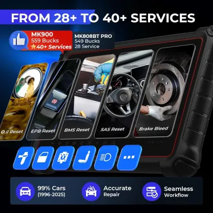 Escáner de diagnóstico para autos Autel MaxiCOM MK900 - Todos los sistemas